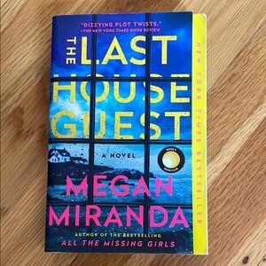 The Last House Guest by Megan Miranda - Blue Cover